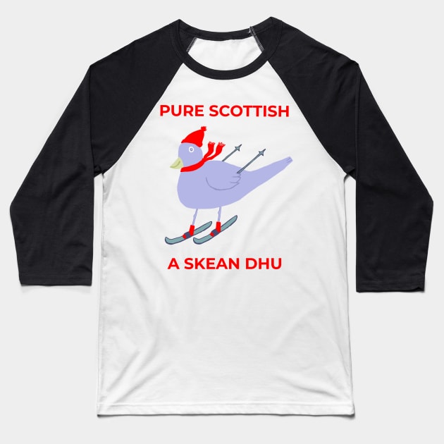 A Skean Dhu Baseball T-Shirt by TimeTravellers